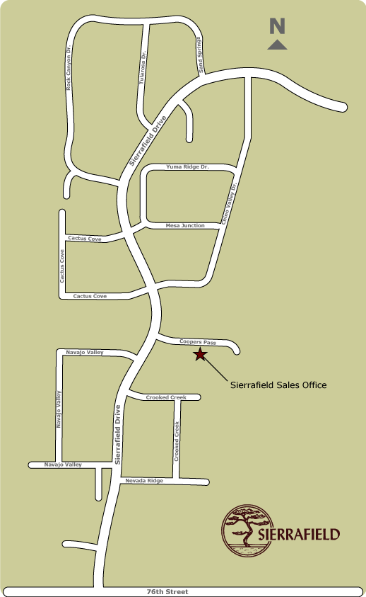 Sierrafield Map