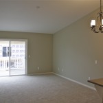 Dining Area & Living Room  (picture is of a similar condo)
