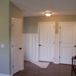 Foyer - Custom batton board Foyer - Custom batton board